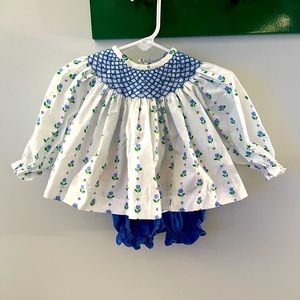 Beaufort Bonnet. Georgetown Tulip Diaper Set.